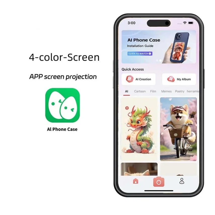 VibeCase Nexi: Infinite E-Ink Customization Case for iPhone